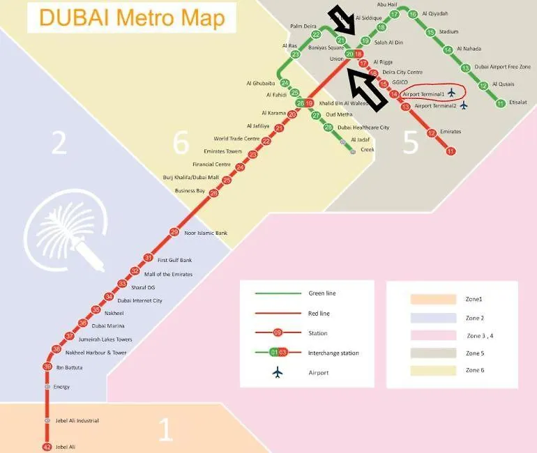Deira Salahuddin Comfort Residences Dubai Verenigde Arabische Emiraten